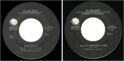 John, Elton / Wrap Her Up (1985) / Geffen 7-28873 (Single, 7&quot; Vinyl)