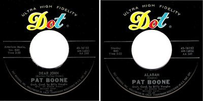 Boone, Pat / Dear John (1960) / Dot 45-16152 (Single, 7&quot; Vinyl)