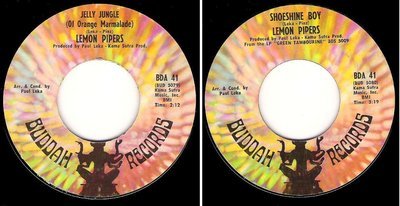 Lemon Pipers / Jelly Jungle (Of Orange Marmalade) (1968) / Buddah BDA-41 (Single, 7&quot; Vinyl)