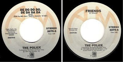 Police, The / De Do Do Do, De Da Da Da (1980) / A+M 2275-S (Single, 7&quot; Vinyl)