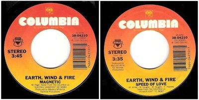Earth, Wind + Fire / Magnetic (1983) / Columbia 38-04210 (Single, 7&quot; Vinyl)