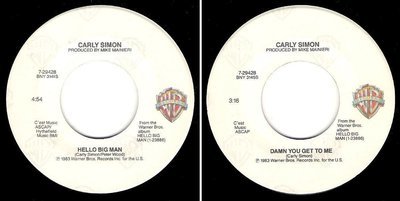 Simon, Carly / Hello Big Man (1983) / Hello Big Man (Single, 7&quot; Vinyl)