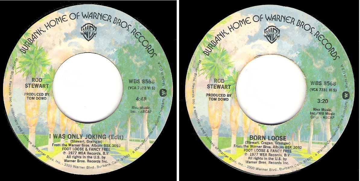 Stewart, Rod / I Was Only Joking (1978) / Warner Bros. WBS-8568 (Single, 7&quot; Vinyl)