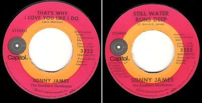 James, Sonny / That&#39;s Why I Love You Like I Do (1972) / Capitol 3322 (Single, 7&quot; Vinyl)