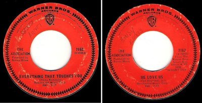 Association, The / Everything That Touches You (1968) / Warner Bros. 7163 (Single, 7" Vinyl)
