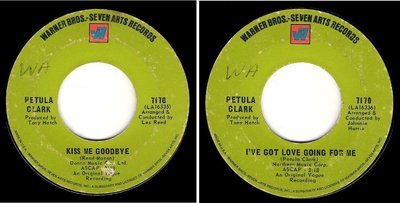Clark, Petula / Kiss Me Goodbye (1968) / Warner Bros. 5661 (Single, 7&quot; Vinyl)