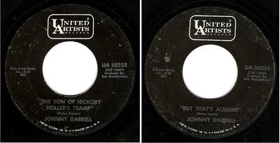 Darrell, Johnny / The Son of Hickory Holler&#39;s Tramp (1967) / United Artists UA-50235 (Single, 7&quot; Vinyl)
