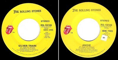 Rolling Stones, The / Silver Train (1973) / Rolling Stones RS-19105 (Single, 7&quot; Vinyl)
