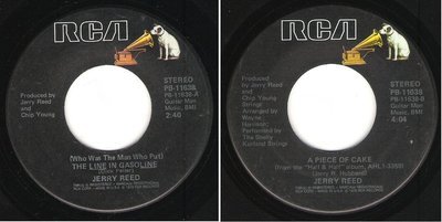 Reed, Jerry / (Who Was the Man Who Put) The Line in Gasoline (1979) / RCA PB-11638 (Single, 7&quot; Vinyl)