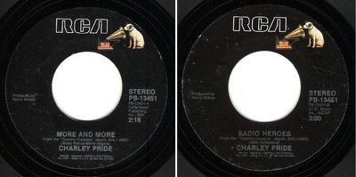 Pride, Charley / More and More (1983) / RCA PB-13451 (Single, 7&quot; Vinyl)