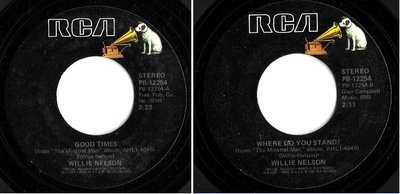 Nelson, Willie / Good Times (1981) / RCA PB-12254 (Single, 7&quot; Vinyl)