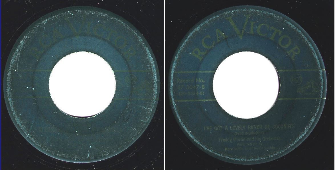 Martin, Freddy / (There's a) Bluebird On Your Windowsill (1949) / RCA Victor 47-3047 (Single, 7" Vinyl)