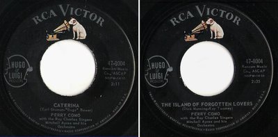 Como, Perry / Caterina (1962) / RCA Victor 47-8004 (Single, 7&quot; Vinyl)