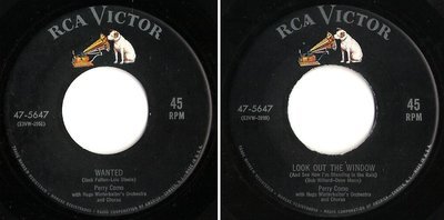 Como, Perry / Wanted (1954) / RCA Victor 47-5647 (Single, 7&quot; Vinyl)