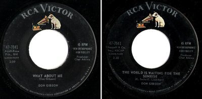 Gibson, Don / What About Me (1961) / RCA Victor 47-7841 (Single, 7&quot; Vinyl)
