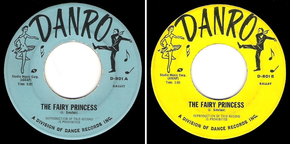 Uncredited / The Fairy Princess / Danro D-801 (Single, 7" Vinyl)