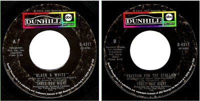 Three Dog Night / Black + White (1973) / Dunhill (ABC) D-4317 (Single, 7" Vinyl)
