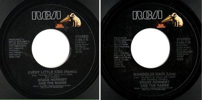 Hornsby, Bruce (+ The Range) / Every Little Kiss (Remix) (1987) / RCA 5165-7-R (Single, 7&quot; Vinyl)