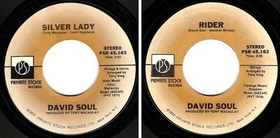 Soul, David / Silver Lady (1977) / Private Stock PSR-45,163 (Single, 7&quot; Vinyl)