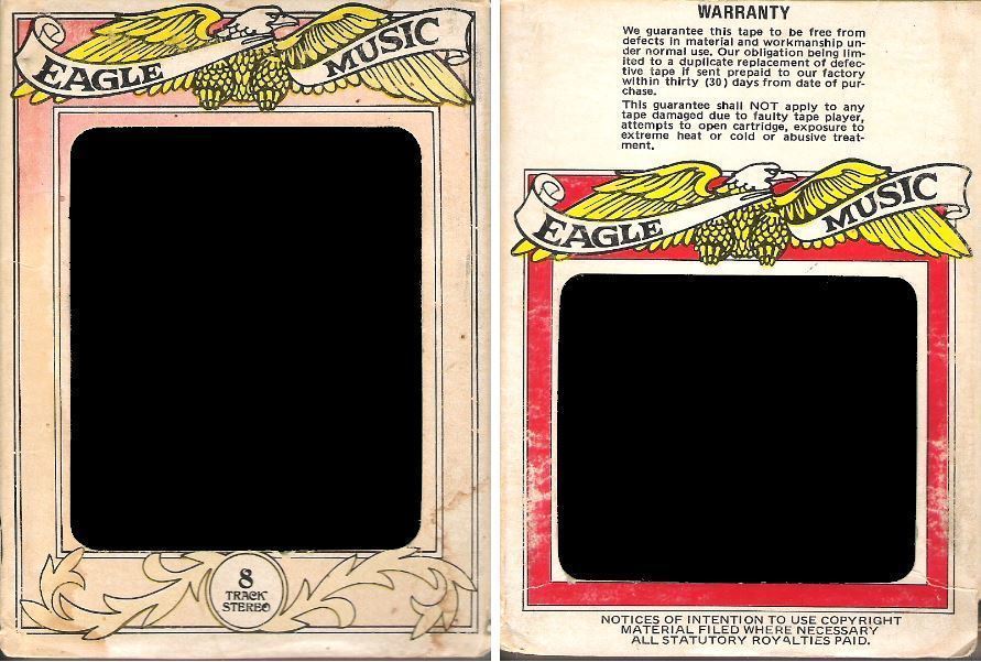 Eagle Music / White-Yellow-Red-Black (8-Track Sleeve)