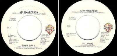 Anderson, John / Black Sheep (1983) / Warner Bros. 7-29497 (Single, 7&quot; Vinyl)