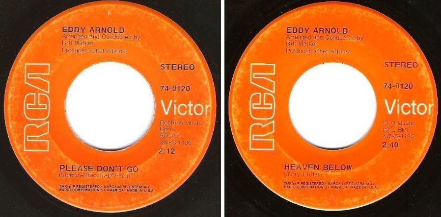Arnold, Eddy / Please Don't Go (1969) / RCA Victor 74-0120 (Single, 7" Vinyl)