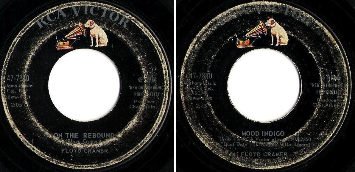 Cramer, Floyd / On the Rebound (1961) / RCA Victor 47-7840 (Single, 7" Vinyl)