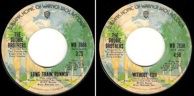 Doobie Brothers, The / Long Train Runnin&#39; (1973) / Warner Bros. WB-7698 (Single, 7&quot; Vinyl)
