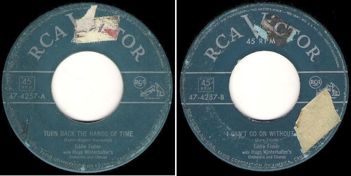 Fisher, Eddie / Turn Back the Hands of Time (1951) / RCA Victor 47-4257 (Single, 7" Vinyl)