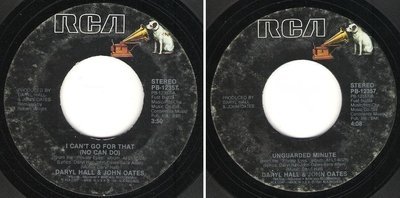 Hall + Oates / I Can&#39;t Go For That (No Can Do) (1981) / RCA PB-12357 (Single, 7&quot; Vinyl)