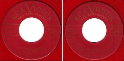 Horowitz, Vladimir / Variations On Themes From Bizet&#39;s &quot;Carmen&quot; (1952) / RCA Victor (Red Seal) 49-0458 (Single, 7&quot; Red Vinyl)