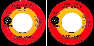 James, Sonny / Bright Lights, Big City (1971) / Capitol 3114 (Single, 7&quot; Vinyl)