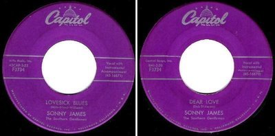 James, Sonny / Lovesick Blues (1957) / Capitol F3734 (Single, 7&quot; Vinyl)