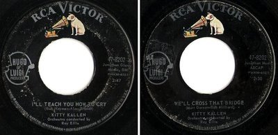 Kallen, Kitty / I&#39;ll Teach You How To Cry (1963) / RCA Victor 47-8202 (Single, 7&quot; Vinyl)