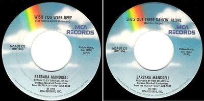 Mandrell, Barbara / Wish You Were Here (1981) / MCA 51171 (Single, 7&quot; Vinyl)