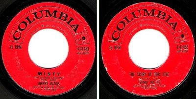 Mathis, Johnny / Misty (1959) / Columbia 4-41483 (Single, 7&quot; Vinyl)