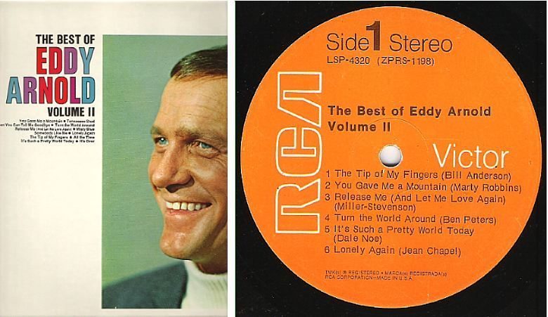 Arnold, Eddy / The Best of Eddy Arnold - Volume II (1970) / RCA Victor LSP-4320 (Album, 12" Vinyl)