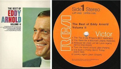 Arnold, Eddy / The Best of Eddy Arnold - Volume II (1970) / RCA Victor LSP-4320
