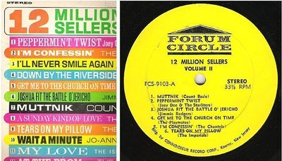 Various Artists / 12 Million Sellers - Volume II (1964) / Forum Circle FCS-9103