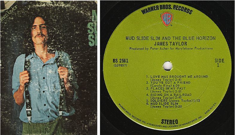 Taylor, James / Mud Slide Slim and the Blue Horizon (1971) / Warner Bros. BS-2561 (Album, 12" Vinyl)