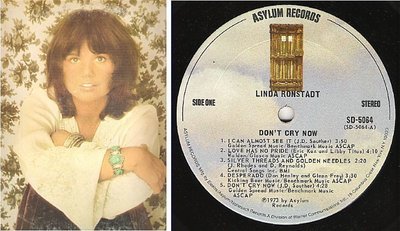 Ronstadt, Linda / Don&#39;t Cry Now (1973) / Asylum SD-5064