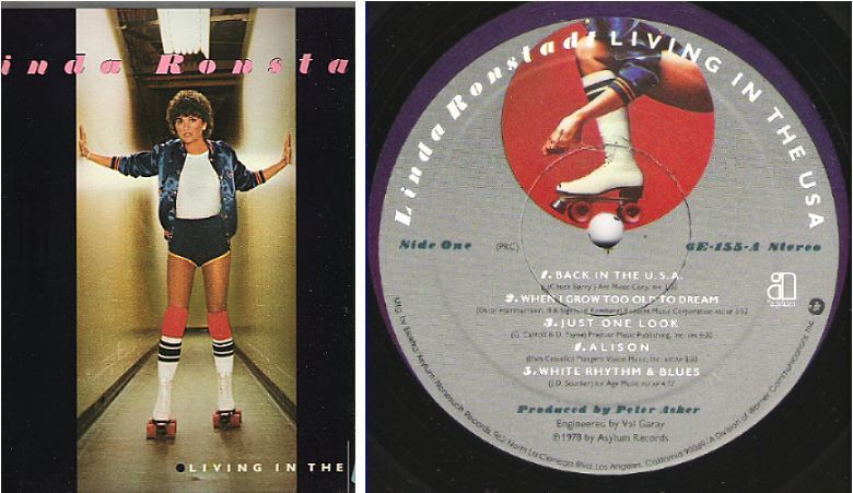 Ronstadt, Linda / Living in the USA (1978) / Asylum 6E-155