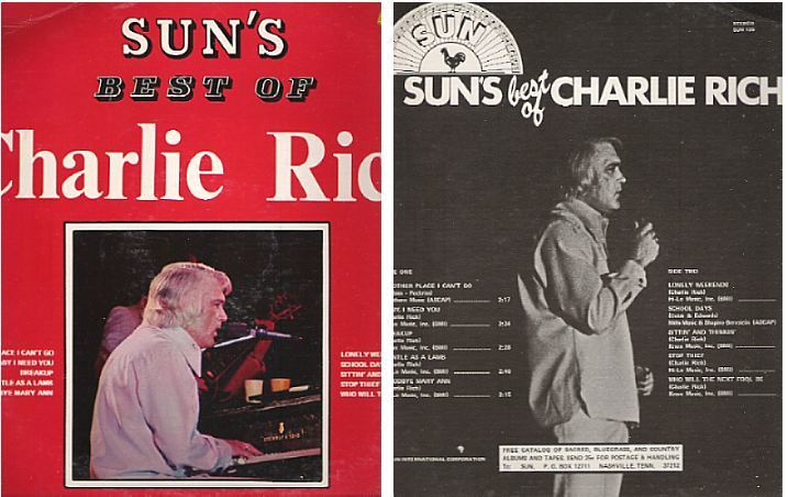 Rich, Charlie / Sun&#39;s Best of Charlie Rich (1974) / Sun 135 / Still Sealed