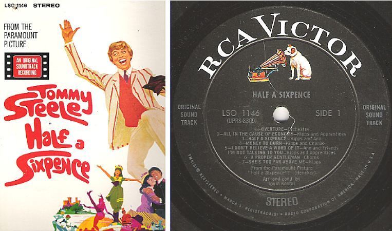 Steele, Tommy / Half a Sixpence (An Original Soundtrack Recording) (1968) / RCA Victor LSO-1146