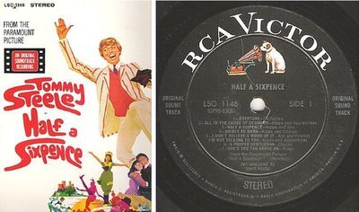 Steele, Tommy / Half a Sixpence (An Original Soundtrack Recording) (1968) / RCA Victor LSO-1146