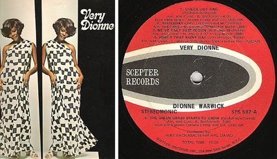 Warwick, Dionne / Very Dionne (1970) / Scepter SPS-587