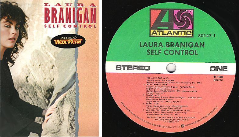 Branigan, Laura / Self Control (1984) / Atlantic 80147-1 (Album, 12" Vinyl)