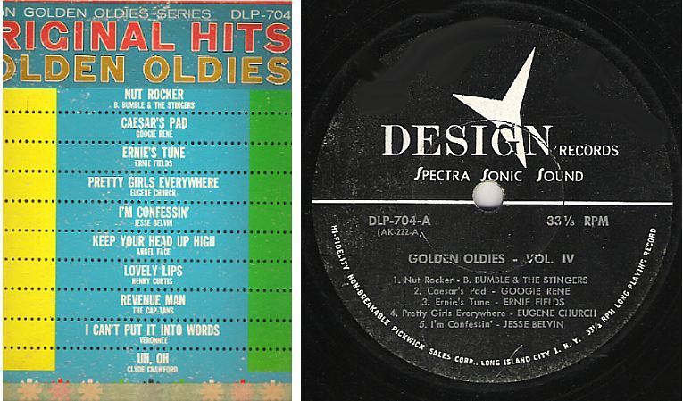 Various Artists / Golden Oldies - Volume 4 (1963) / Design DLP-704