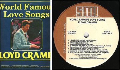 Cramer, Floyd / World Famous Love Songs (1984) / Suffolk Marketing Inc. SMI 1-46 H