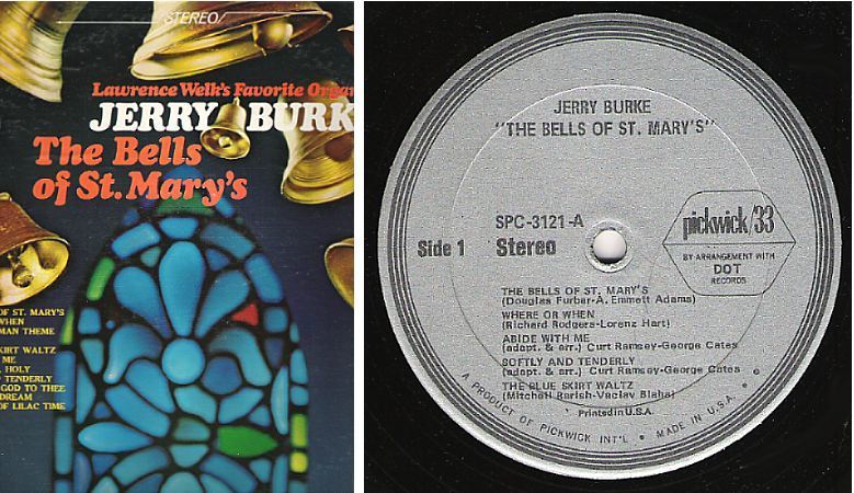 Burke, Jerry / The Bells of St. Mary's (1968) / Pickwick SPC-3121 (Album, 12" Vinyl)